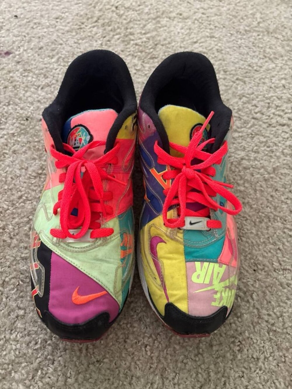 Nike Air Max 2 Light Atmos Logo Man Sneakers US 12 EU 46 Multicolor